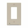 Light House Beauty LumiCover Almond 1-Gang Plastic Rocker Nightlight Wall Plate LI1739005